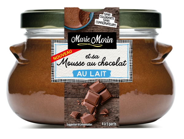 La Mousse au chocolat au lait à partager entre grands gourmands - Marie